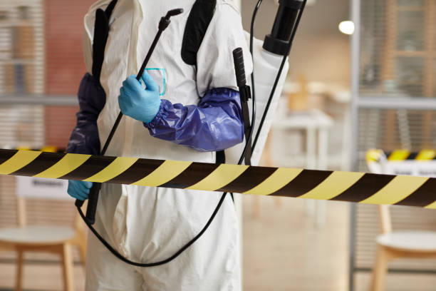 Professional Biohazard technician working in Clinton, WA